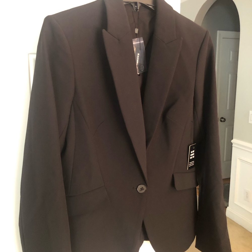 New w Tag: Express Editor 24” Blazer. Size 12
